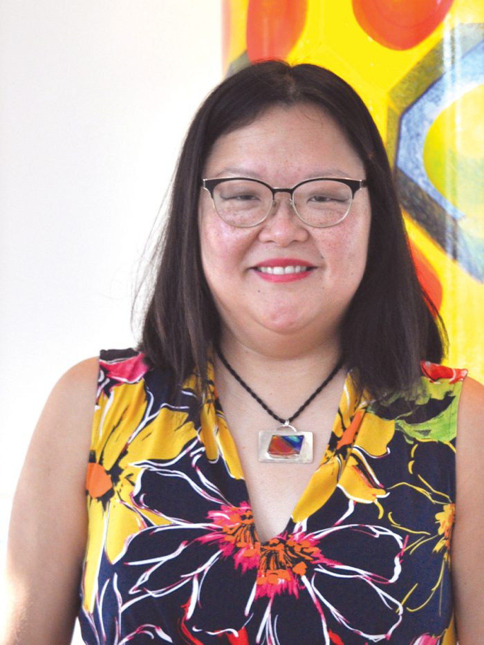 Laura Elwyn, executive director of Art Center of the Bluegrass in Danville, Kentucky