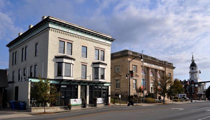 Art Center of the Bluegrass campus at 401 and 409 W. Main Street in Danville, Kentucky