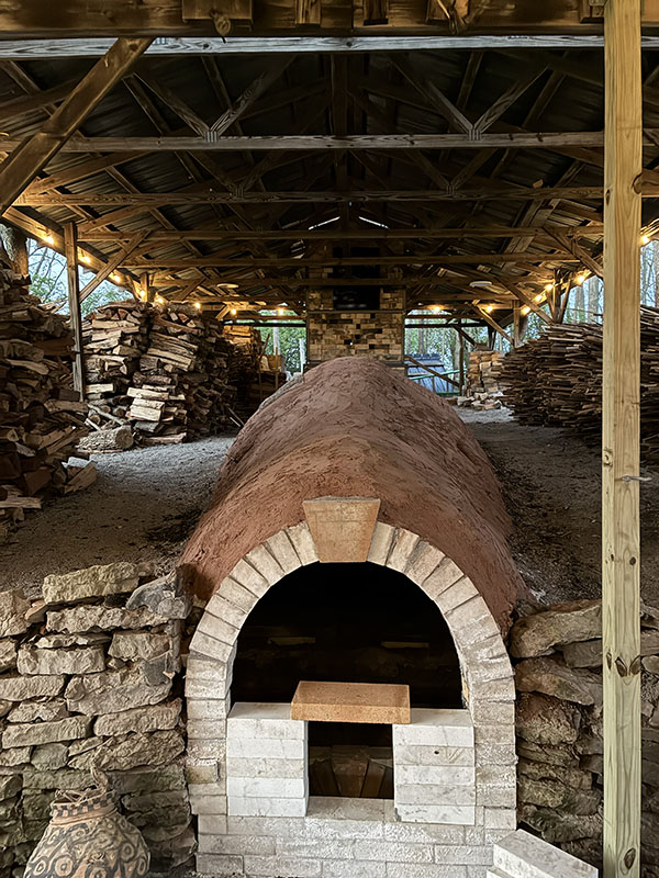 Anagama Kiln in Danville, Kentucky