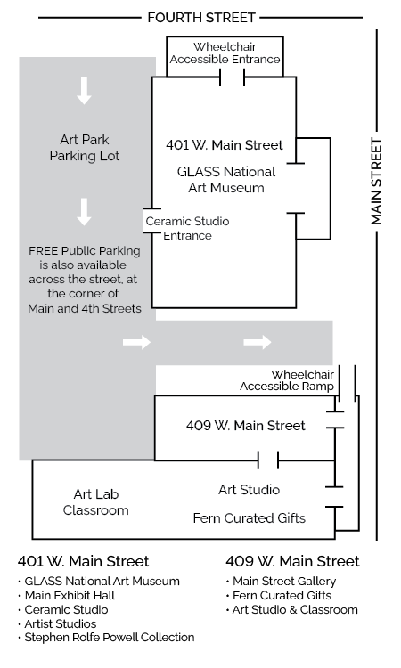 Art Center Campus Map